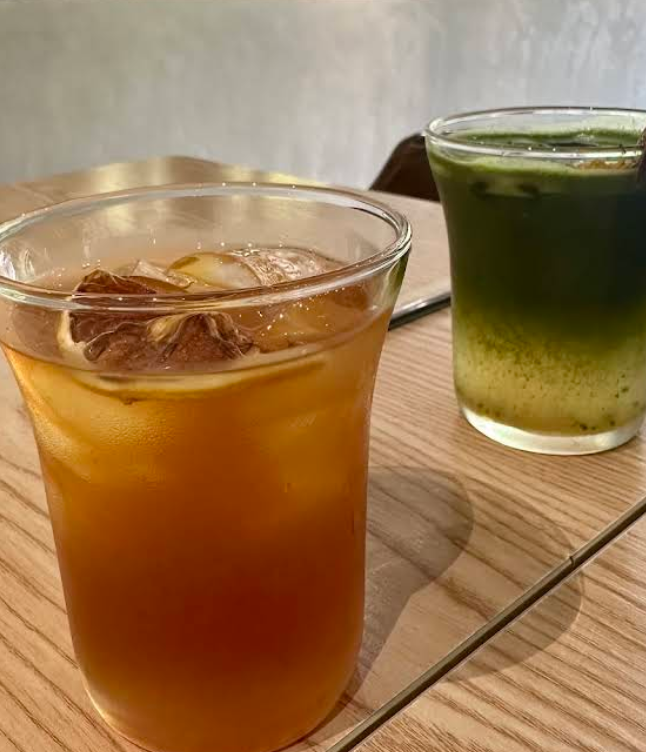 Lumière drinks closeup